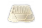 TG0001 9x9 Biodegradable Clamshell To-go Box 200 Units